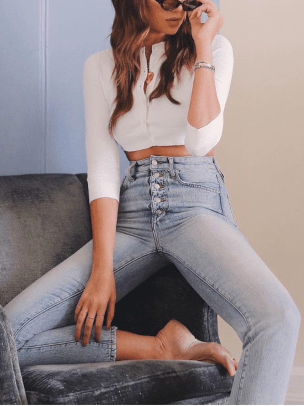 WeWoreWhat x Joe's Jeans The Danielle High-Rise Vintage Straight, Size 26